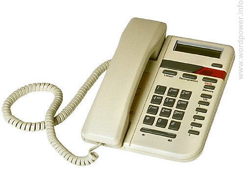 A photo quality image of a telephone.