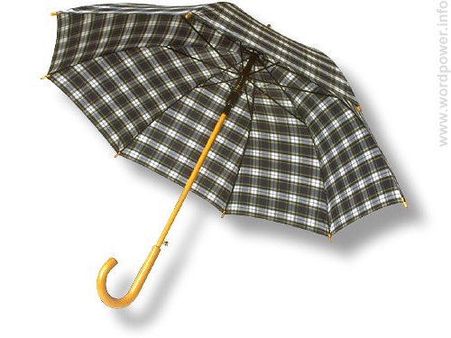 A photo quality image of an umbrella.